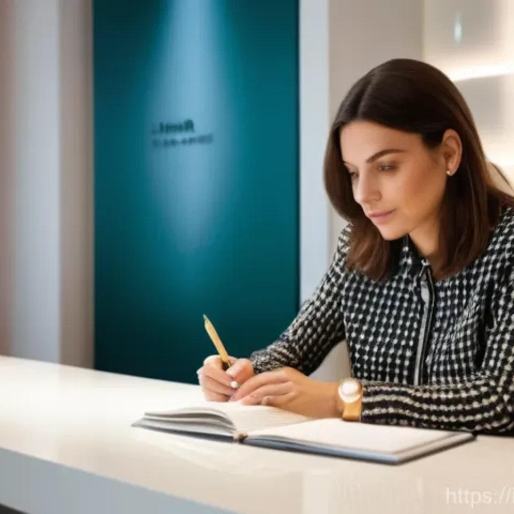 패션 코디네이터와 고객 피드백 관리 - **Prompt:** A stylish Italian female fashion coordinator, in her late 30s, with a warm and attentive...